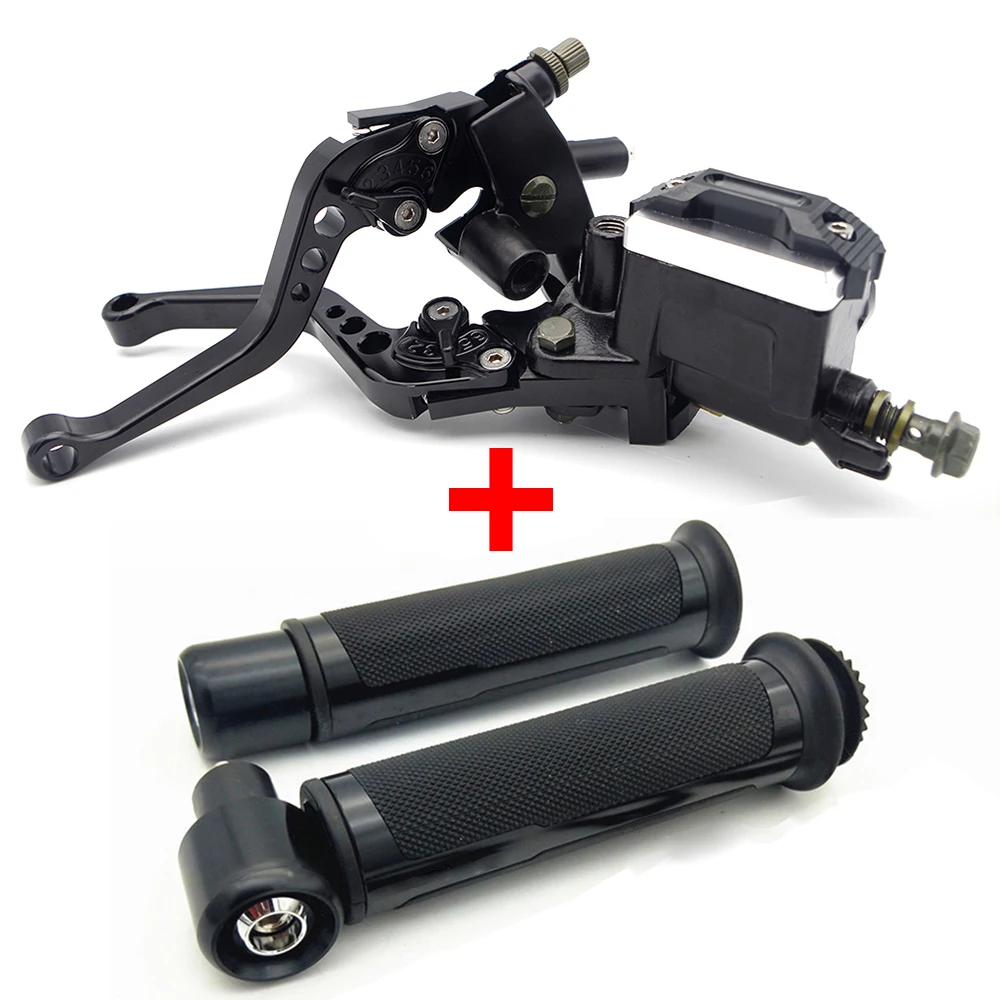 Cnc Moto Freno Leve Frizione Motocross Pit Bike Grip Manubrio Per Kawasaki Vulcan 500 Vulcan 800 Zzr 1100 Kxf 250 Vn 1500