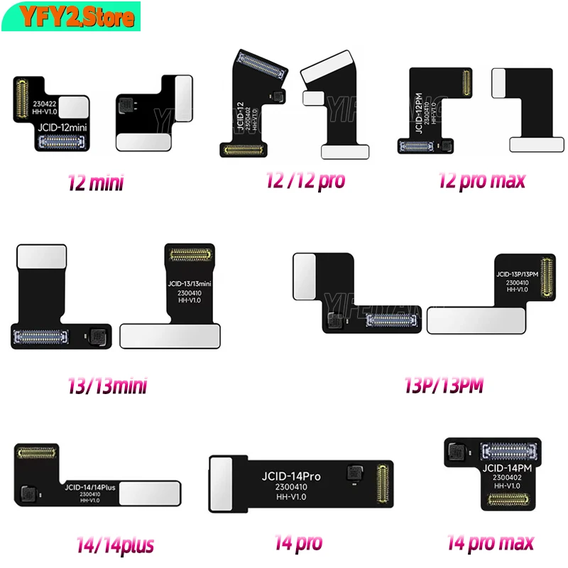 Jc Tag On Rear Camera Repair Fpc Flex Cable Per Iphone 12-14Pm Pop-Up Window Riparazione Problemi Cavo Fpc Non Rimozione Saldatura Gratuita