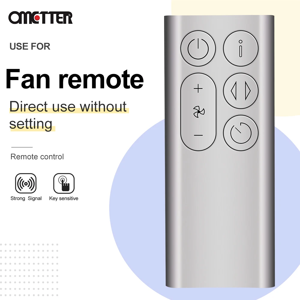 Nuovo Per Dyson Fan Bp01 Purificatore D'Aria Telecomando Senza Lama