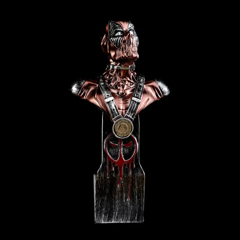 26Cm Hot Toys Marvel Super Hero Bust Deadpool Decor Model Action Figures Statue Ornaments Collezione Creativa Regalo Fidanzato