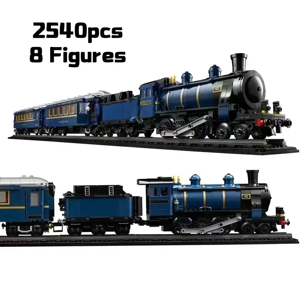 2023 Nuovo 21344 High-Tech City Orient Express Train Tecnico Retro Train Building Blocks Modello Classico Giocattolo Regali Giocattolo Per Bambini