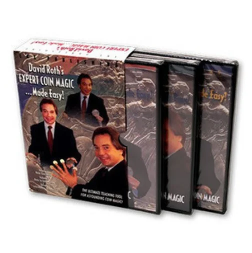 David Roth - Expert Coin Magic Made Easy 1-3-Trucchi Magici