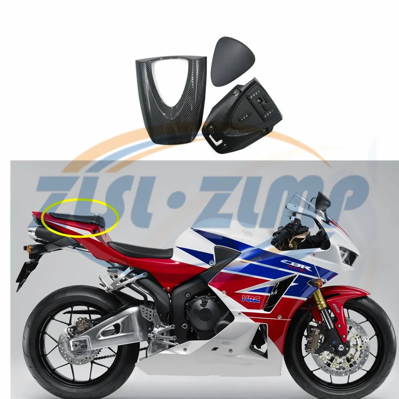Per Honda Cb650R Cbr650R Cb 650R Cbr 650R Cb 650R Cbr 650R 2007 - 2018 Accessori Moto Coprisedile Posteriore Con Pad In Gomma
