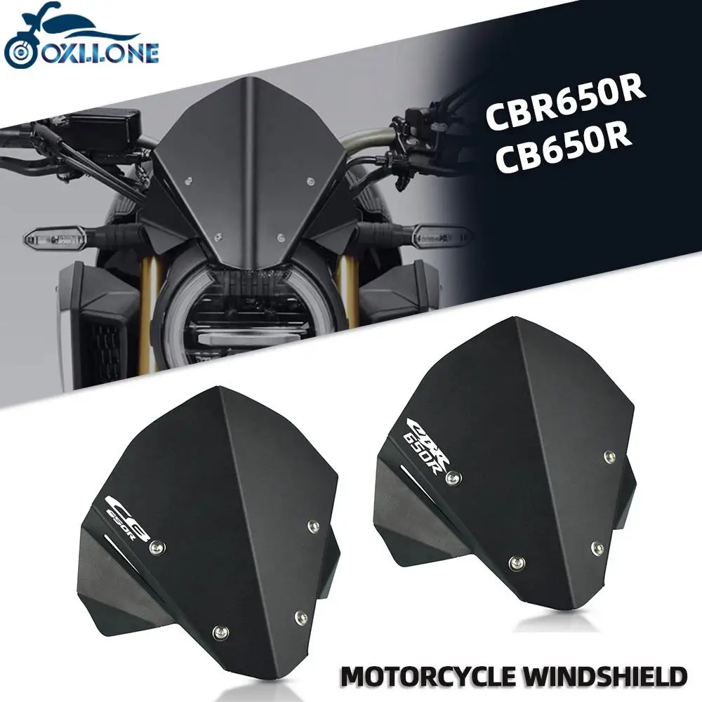 Deflettore Antivento Del Parabrezza Dello Schermo Anteriore Del Motociclo Per Honda Cbr 650R Cbr 650R Cb650R Neo Sports Cafe 2019-2021