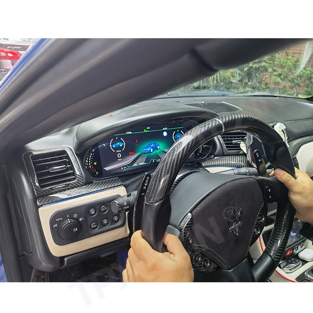 Lettore Multimediale Per Auto Android 10 Da 4G 64Gb Per Maserati Gt/Gc Maisurismo 2007-2017 Navi Radio Navi Stereo Touch Screen Head Unit