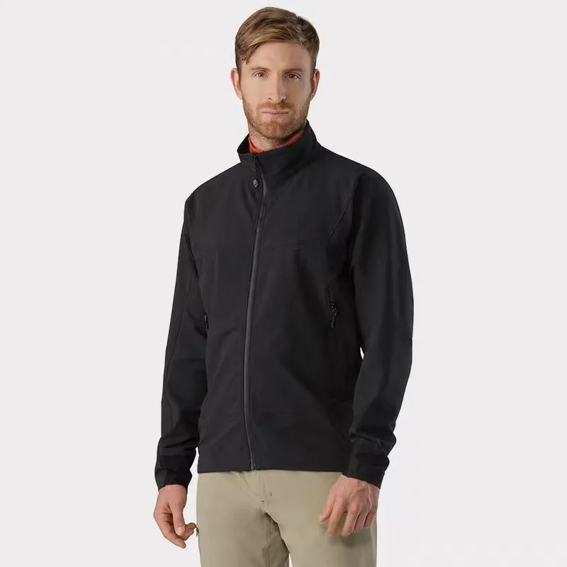Giacca Casual Impermeabile Antivento Da Uomo Gamma Lt Giacca Softshell Sottile Con Colletto In Piedi