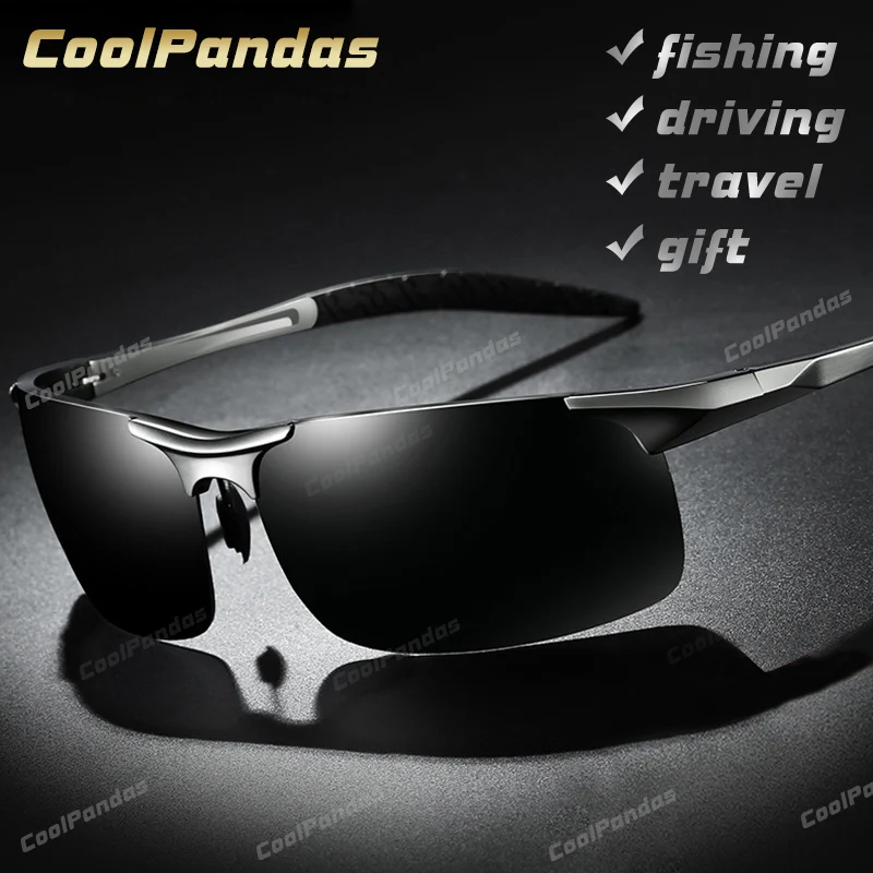 Alluminio Magnesio Uomo Occhiali Da Sole Polarizzati Aviazione Hd Guida Occhiali Da Sole Occhiali Da Sole Sportivi Maschili Lunette Soleil Homme Oculo