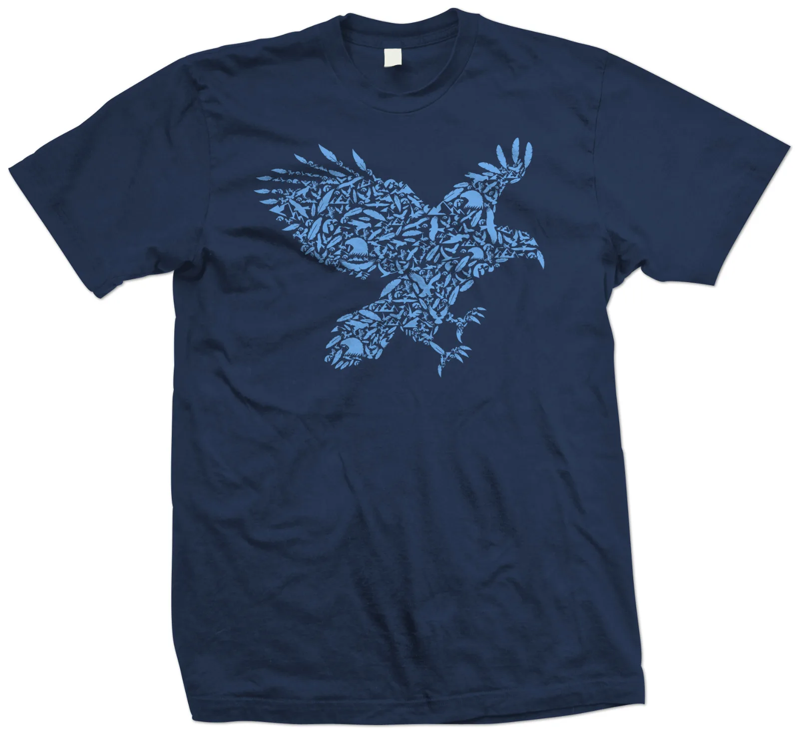 Maglietta Eagle Birdwatching Bird Of Prey Twitcher Maniche Lunghe O Corte