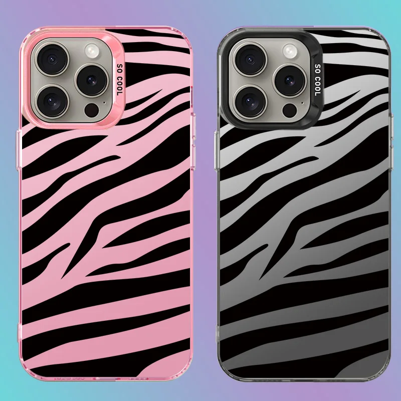 Custodia Per Samsung Galaxy S23 S22 Plus Ultra S23 5G Cover Per Telefono Zebra Pattern