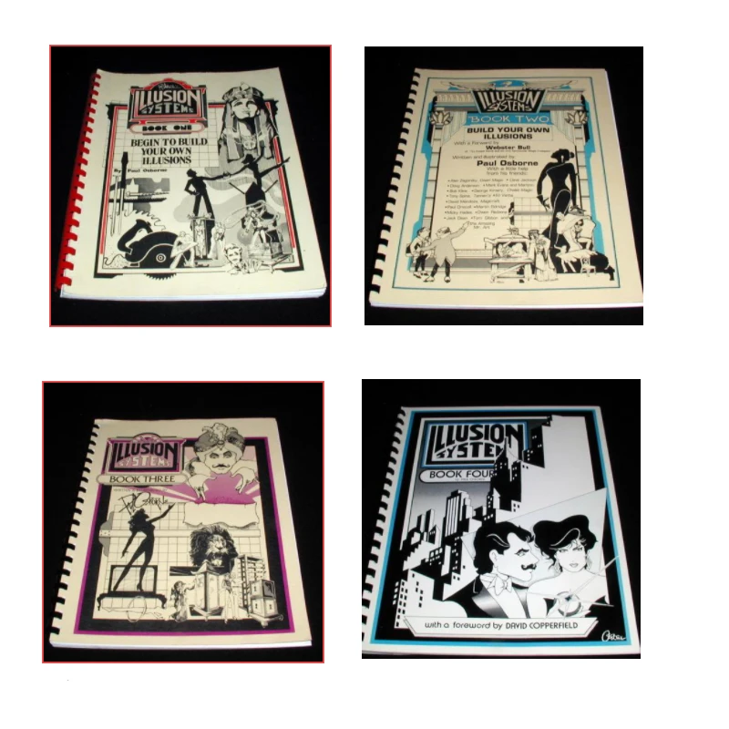 Illusion Systems (1-4) Di Paul Osborne The Black Book Illusion Systems Di Paul Osborne - Magic Tricks