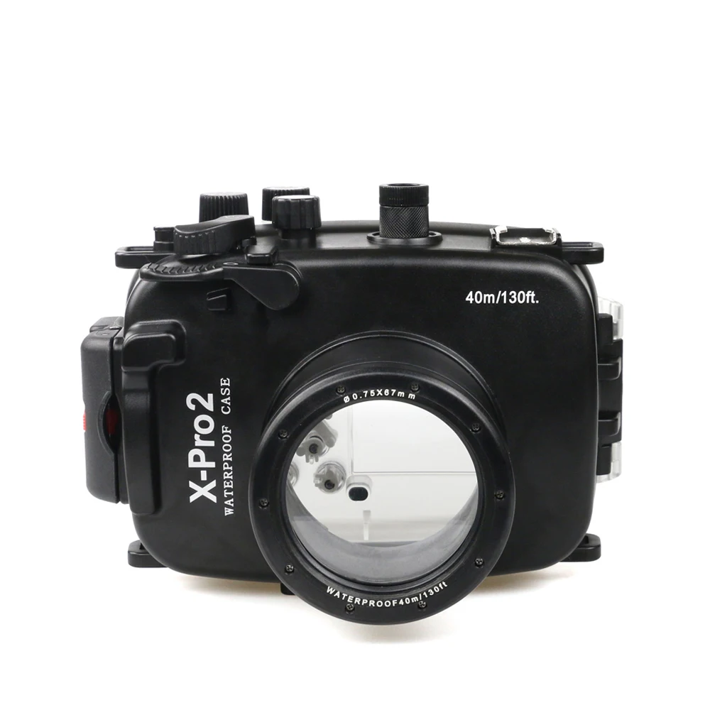 Meikon 130Ft/40M Custodia Subacquea Impermeabile Per Fotocamera Custodia Subacquea Per Fujifilm X-Pro 2 X-Pro2 Xpro2 Xpro Mark 2 Custodia Per Borsa