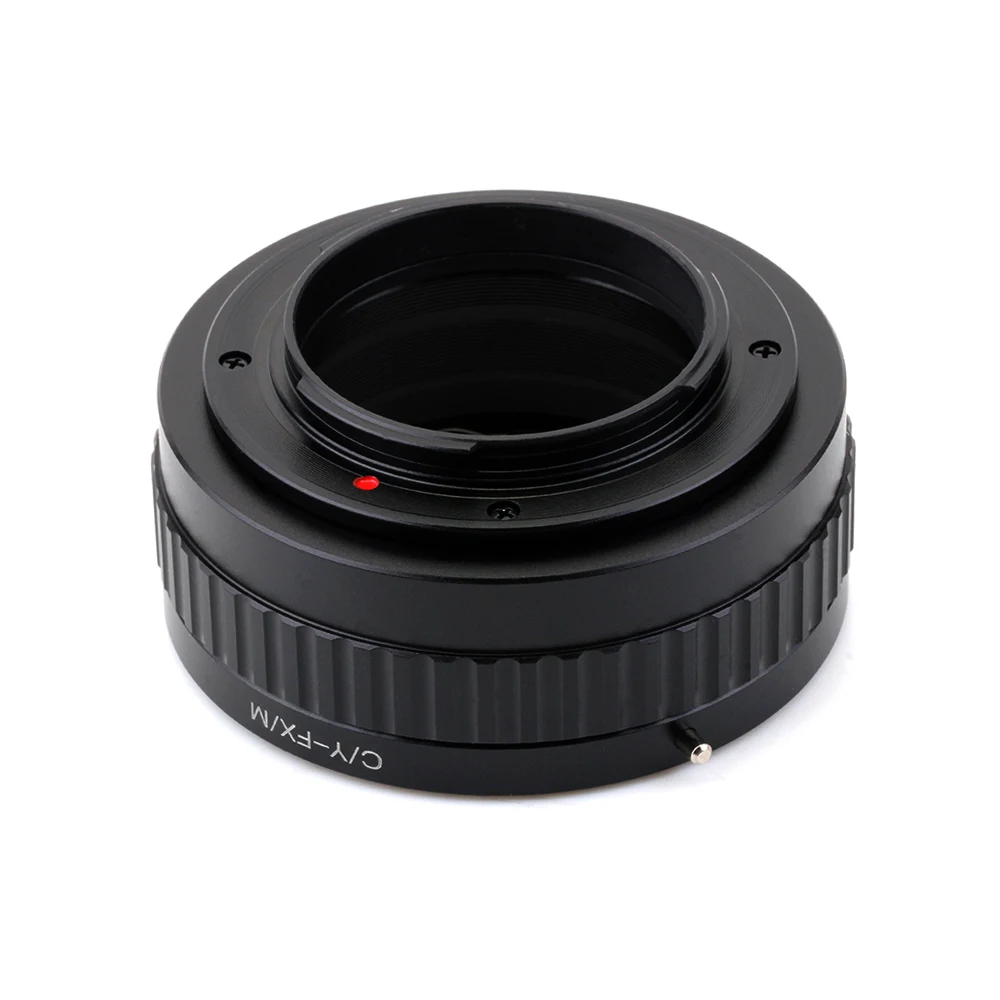 Adattatore Per Obiettivo Da Macro A Infinito Regolabile Per Obiettivo Slr Contax/Yashica (Cy) Per Fotocamera Mirrorless Con Montaggio A Fujifilm X