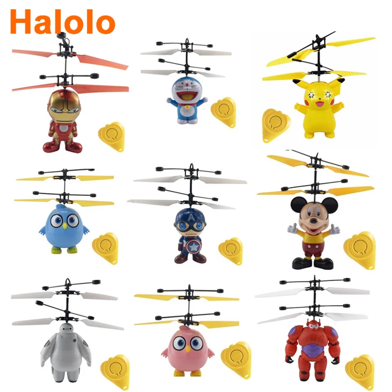 Halolo Mini Drone Flying Induction Quadcopter Rc Drone Mini Sensore A Infrarossi Elicottero Aereo Rc Toy Drone Miglior Regalo Giocattolo