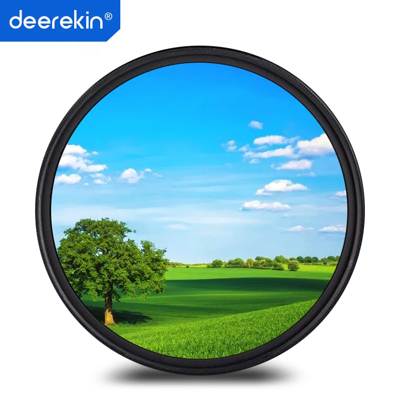 Deerekin 52 Millimetri Polarizzatore Circolare Filtro Polarizzatore Cpl Filter Per Nikon D5500 D3300 D3100 D3200 D5200 D5100 (Af-S 18- 55Mm Vr Ii Lens