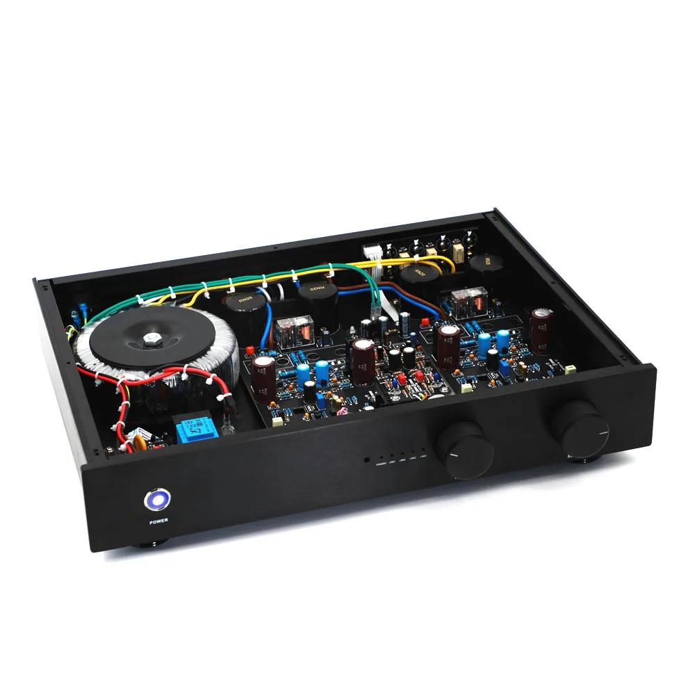 Naim Nac152 Preamp Nap200 Amplificatore Combinato 75W + 75W 8 Ohm Ingresso Rca A 4 Vie Con Telecomando