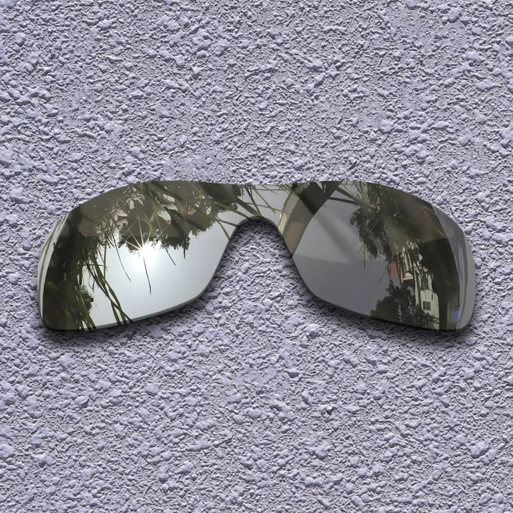 Lenti Di Ricambio Polarizzate In Titanio Argento Per Occhiali Da Sole Oakley Antix
