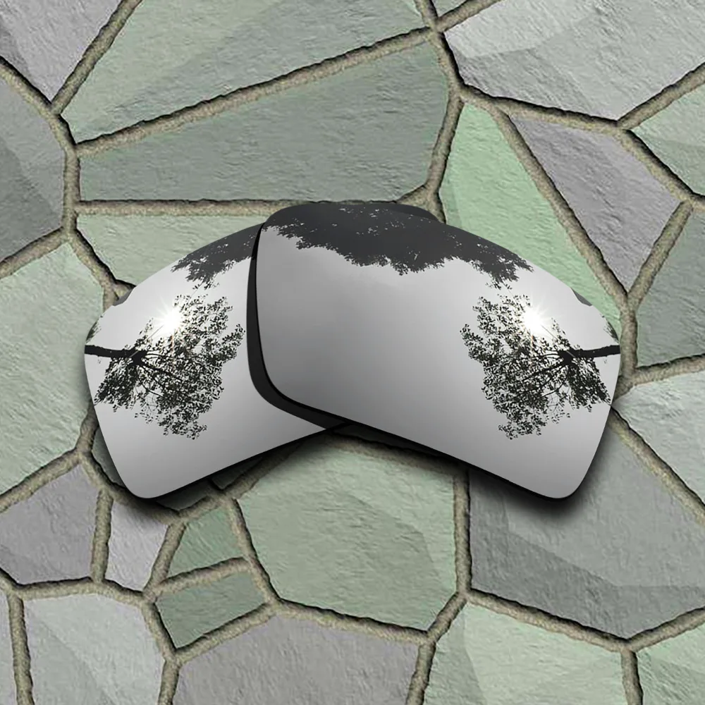 Chrome Titanio Occhiali Da Sole Polarizzati Lenti Di Ricambio Per Oakley Eyepatch 2