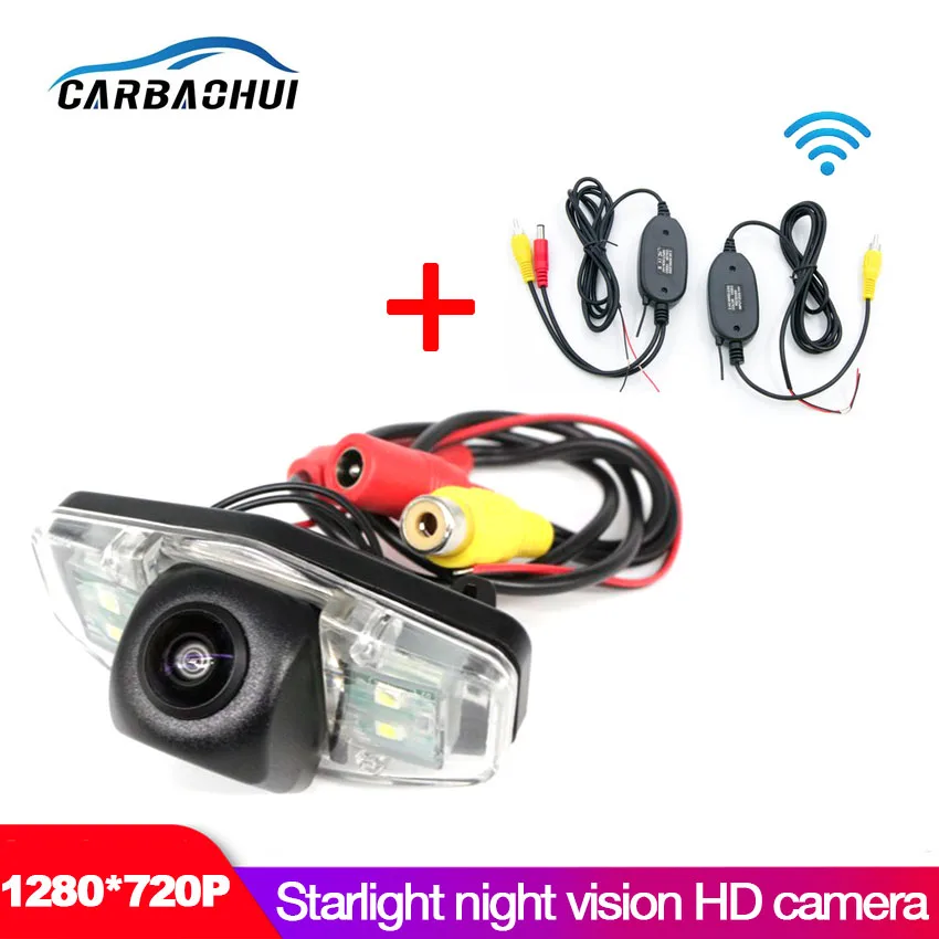 Telecamera Retrovisiva Wireless Per Auto Per Honda Accord Inspire Spirior 2003 ~ 2008 Per Honda Accord Us 2008 ~ 2012 2013 Visione Notturna Ccd Hd