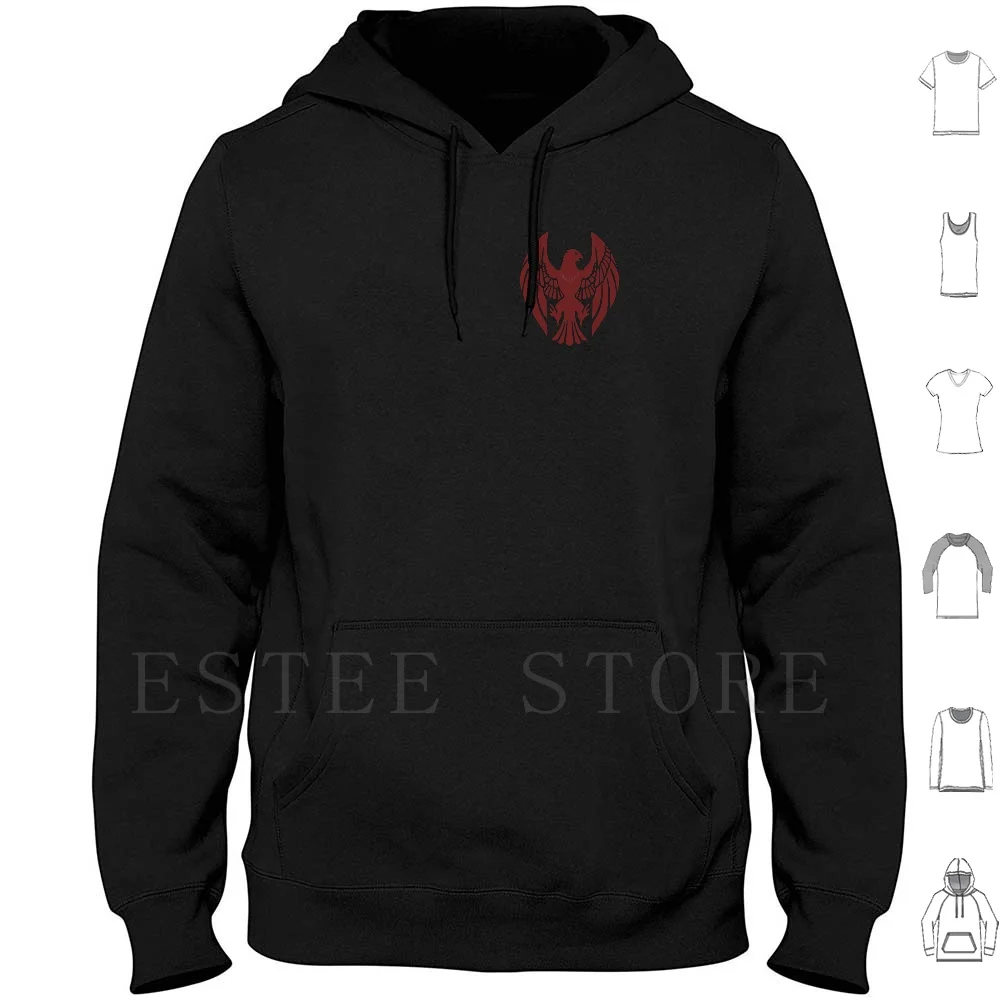 House Black-Felpe Con Cappuccio Manica Lunga Fire Emblem Fire Emblem House Black Edelgard