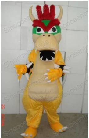 Nuovo Costume Da Mascotte Bowser Personaggio Adulto Halloween Christmas Dress Full Body Props Outfit Costume Da Mascotte