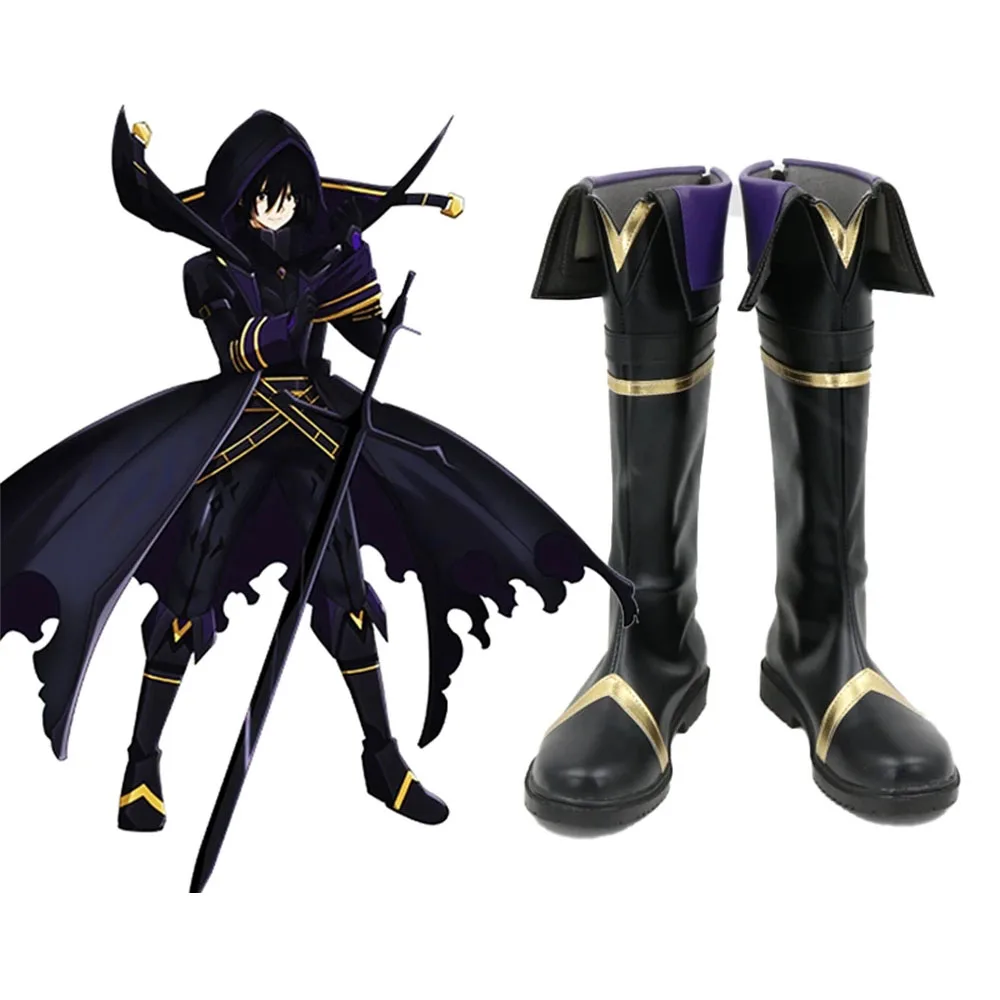 Anime The Eminence In Shadow Cosplay Cid Kagenou Costume Stivali Leader Of Shadow Garden Halloween Fancy Shoes For Men Woman
