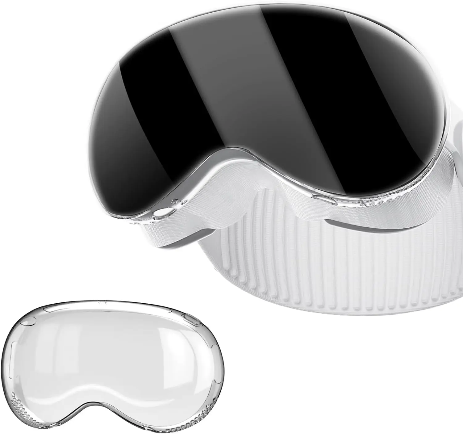 Cover Protettiva Trasparente Sottile Per Apple Vision Pro Custodia Antigraffio Compatibile Con Accessori Per Cuffie Apple Vision Pro Vr