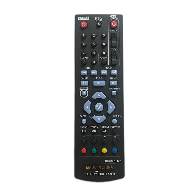 A Distanza Di Controllo Akb73615801 Per Lg Blu-Ray Dvd Player Bp125 Bp200 Bp320 Bd550 Bd560 Bd570 Bd620 Bd660 Bd670 Bp220N
