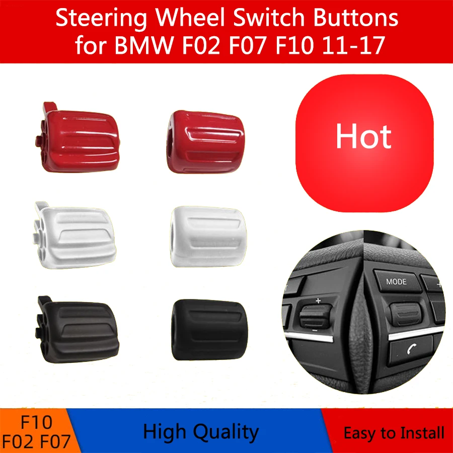 Steering Wheel Switch Buttons For Bmw 5 6 7 Series F02 F07 F10 11-17 61319524