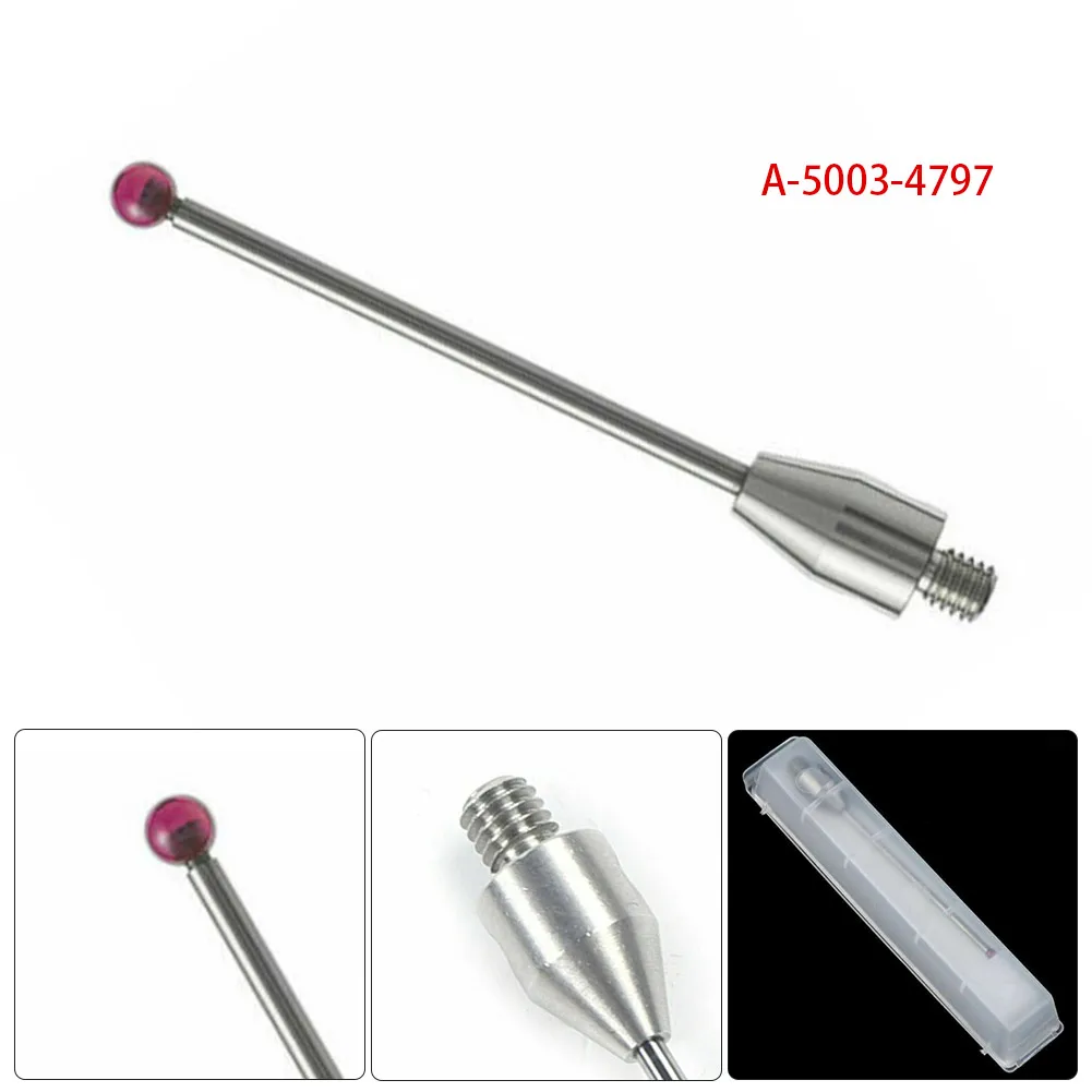 Cmm Touch Probe M4 Thread 2Mm Ball 50Mm Lunghezza Cmm Stylus A-5003-4797 Sonda Di Contatto Cmm Stylus Cmm Machines Tools