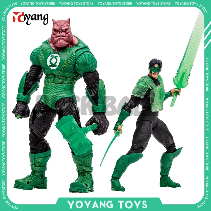 Mcfarlane Anime Figurine Pulifog & Green Lantern 2Pk Action Figure Dc Multitverse Statue Per Garage Kit Dc Multicerse Toys Gifts