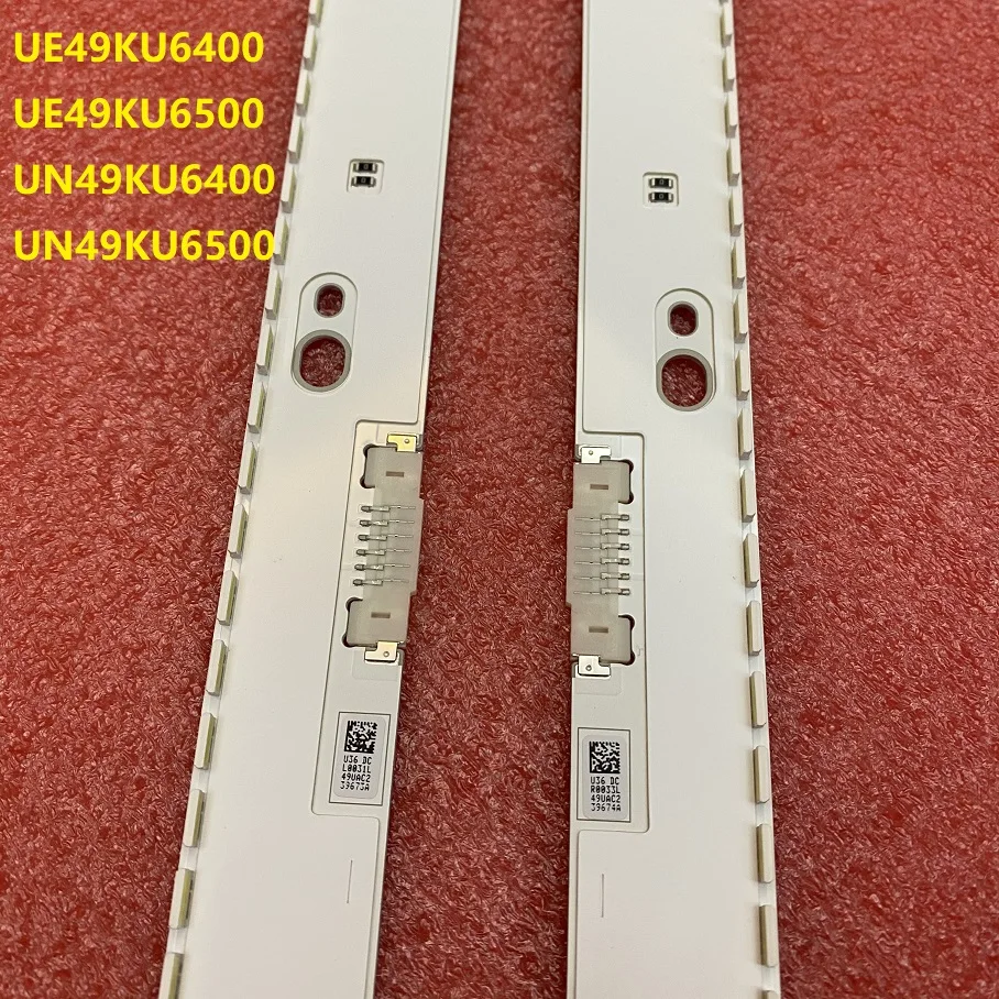 Retroilluminazione A Led (2) Per Samsung Ua49Ku7000W Ue49Ku6400 Ue49Ku6500 Un49Ku6400 Un49Ku6450 Un49Ku6500 Ua49Mu6500 Ue49Mu6500 Ue49Mu6470