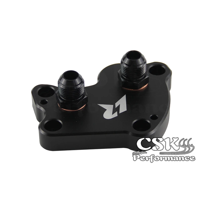 Adattatore Filtro Olio Lr Adatto Per Bmw Mini Cooper S Supercharger R50 R52 R53 02-06 Nero
