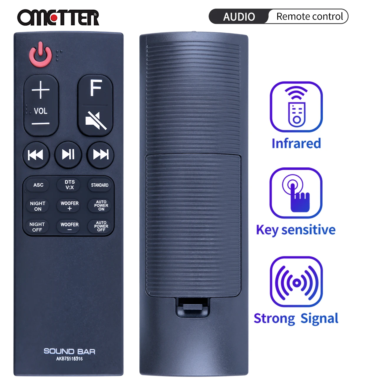 Nuovo Telecomando Sostituito Muslimex Adatto Per Soundbar System Soundbar Sk5 Sk5Y
