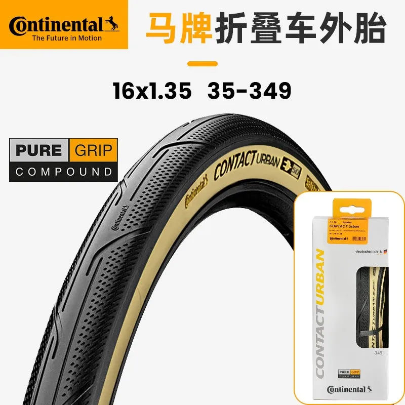 Titre16 Pollici Pieghevole Urbano Contatto Continentale, 35-349 Per Brompton 3, Sixty Pikes, 1 Pezzo