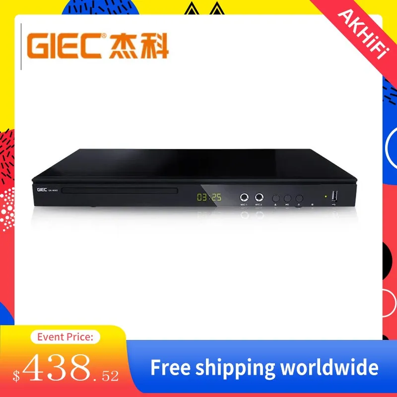 Giec G5300 Lettore Dvd True 4K Ultra Hd Lettore Blu-Ray Lettore Dvd Hd Hard Disk Player Home Cd Lettore Dvd Decodifica Lettore Disco 4K