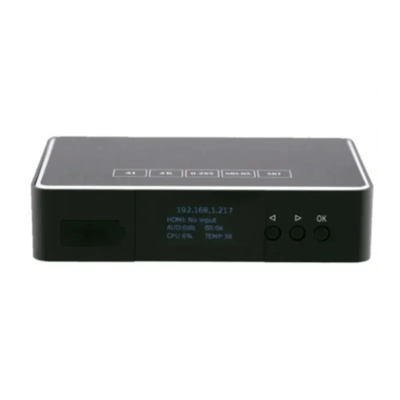 Link Pi Enc1-V3 Encoder Hdmi Decodificatore Ndi 4K 1080P Srt Rtsp/Rtmp/Http/Hls H265 Trasmissione In Diretta Emmc Da 8Gb
