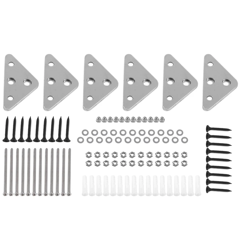 6 Pacchi Skateboard Montaggio A Parete In Metallo Skateboard Skateboard Rack Con 2 Fori Per Viti Per Display Skateboard Deck Storage