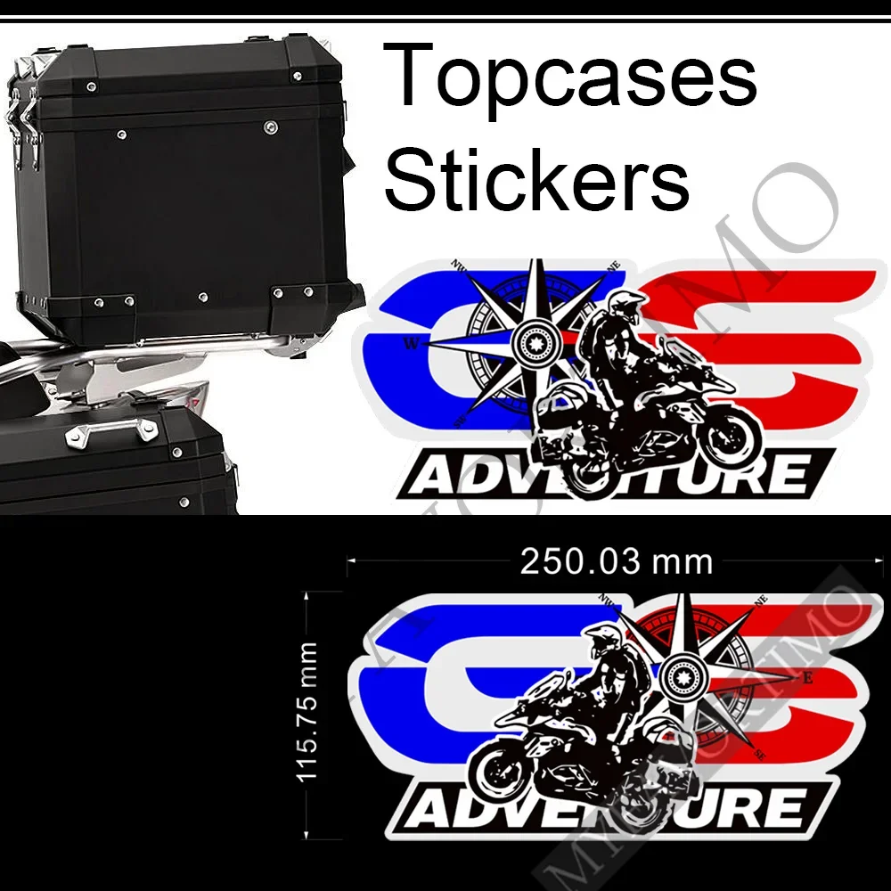 Per Bmw R1200Gs F850Gs F800Gs R1250Gs F750Gs G310Gs R1150Gs Gsa Hp Adesivi Trunk Panniers Bagagli Custodie In Alluminio Avventura