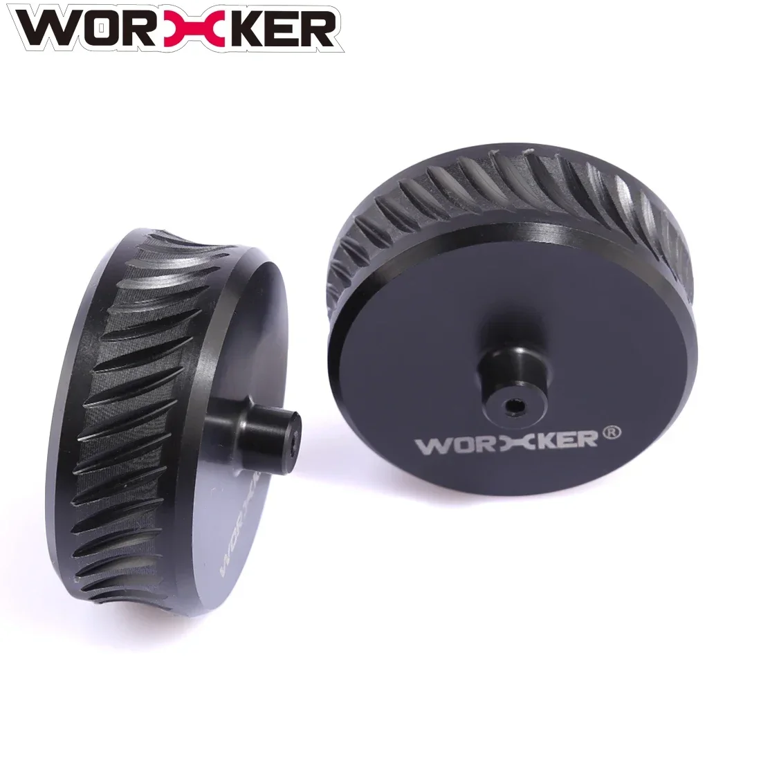 Ruota Del Volano Della Linea Obliqua Modificata Abs Da 2 Pezzi Per Nerf Stryfe/Rapidstrike/ Rapid Red - Black (Tipo Di Precisione)
