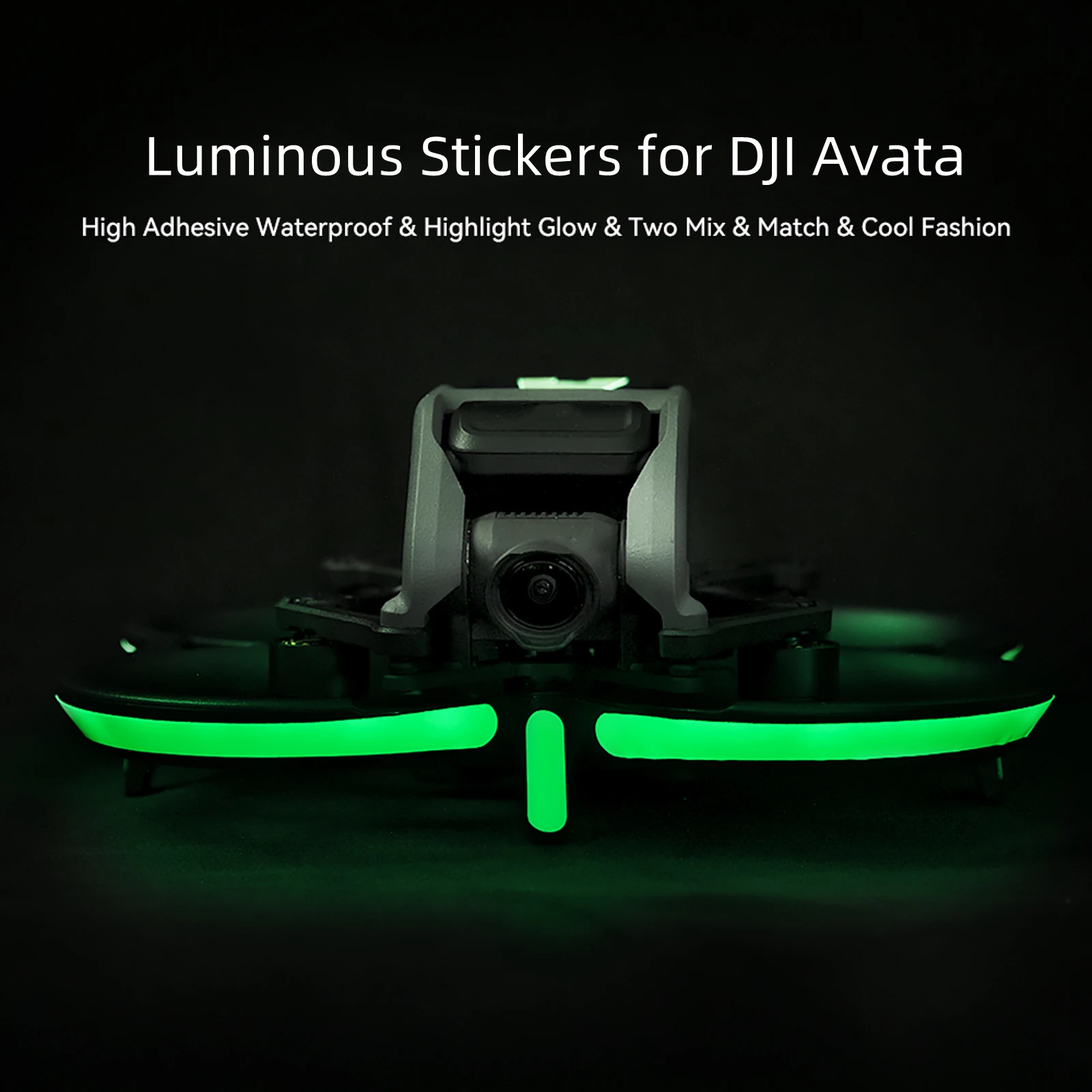 Adesivi Luminosi Colorati Per Dji Avata Through Night Flight Night Flight Accessori Luminosi Per Droni