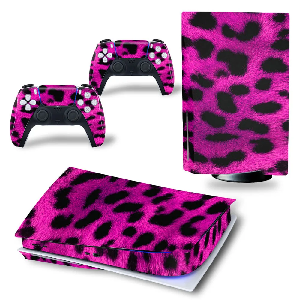 Set Completo Skin Compatibile Con Ps5 Console Controller Disc Edition, Adesivi Decalcomanie In Vinile Per Ps5 Console Disc Edition