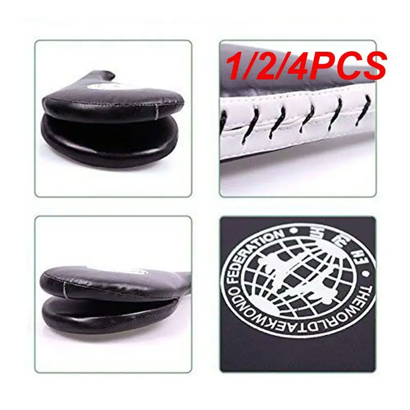 1/2/4Pcs Taekwondo Double Kicking Pad Target Tae Kwon Do Karate Kickboxing Foot Practice
