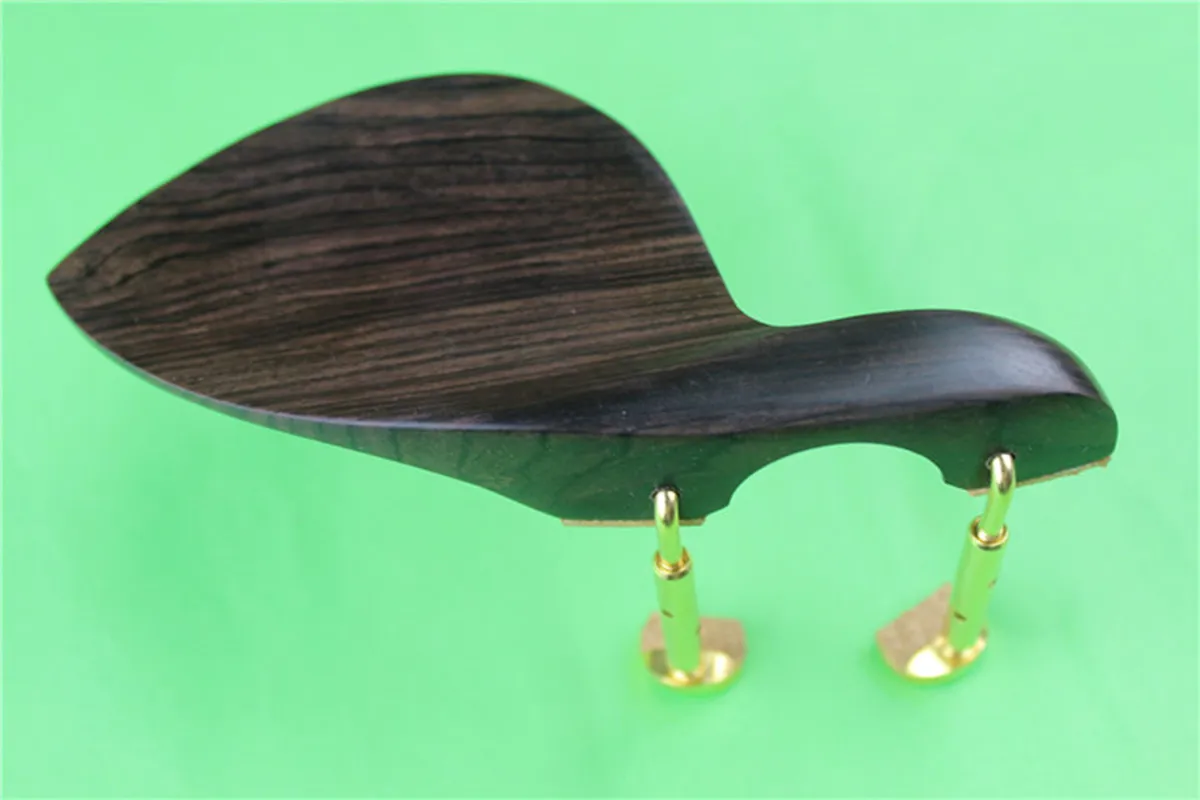 Mentoniera Viola Accessori Viola Parti Viola Color Ebano Installate Viti Dorate