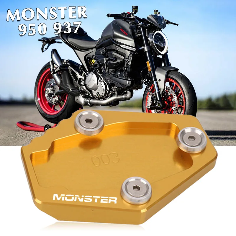 Per Ducati Monster 950 937 Monster 937 2021-2023 Supporto Laterale Per Cavalletto In Alluminio Per Moto
