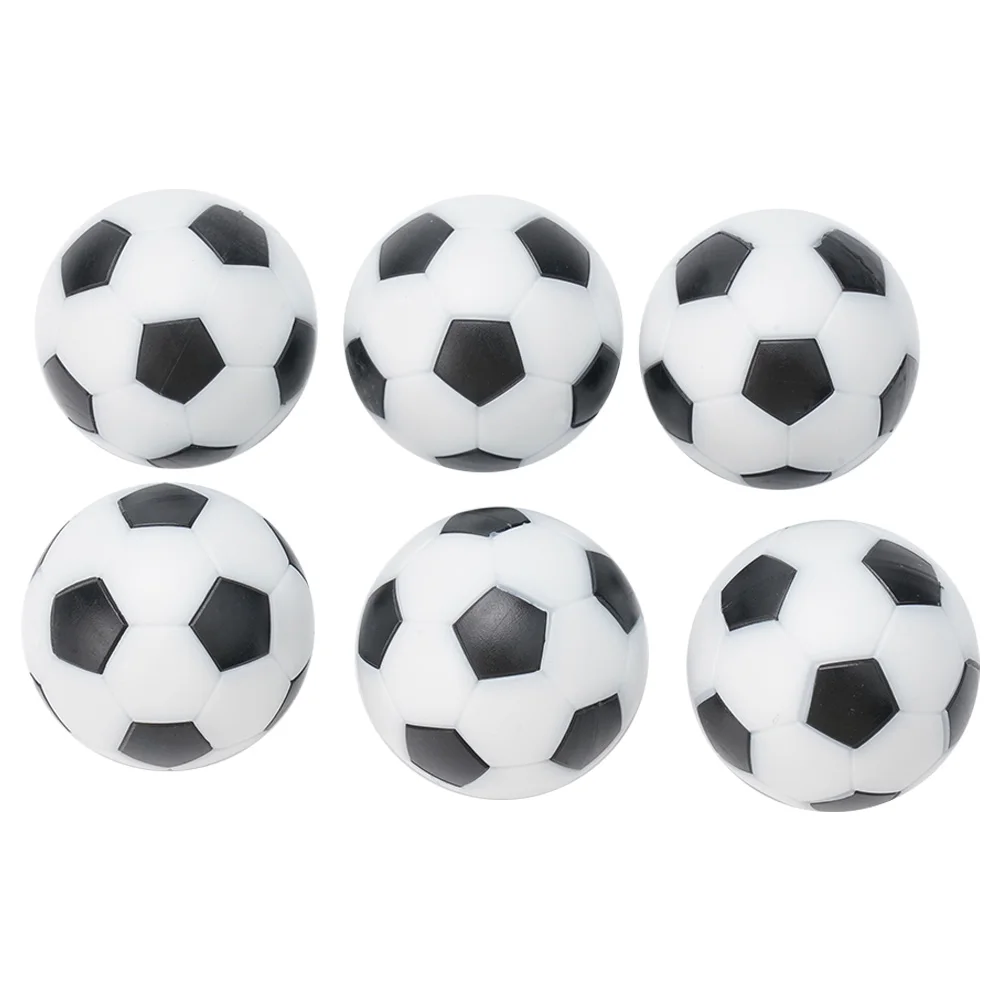 Mini Foosball Foosball Ball Fussball Sport Squad 6 Pack Foosball Sfere Di Ricambio 32Mm Mini Soccer Kicker Balls