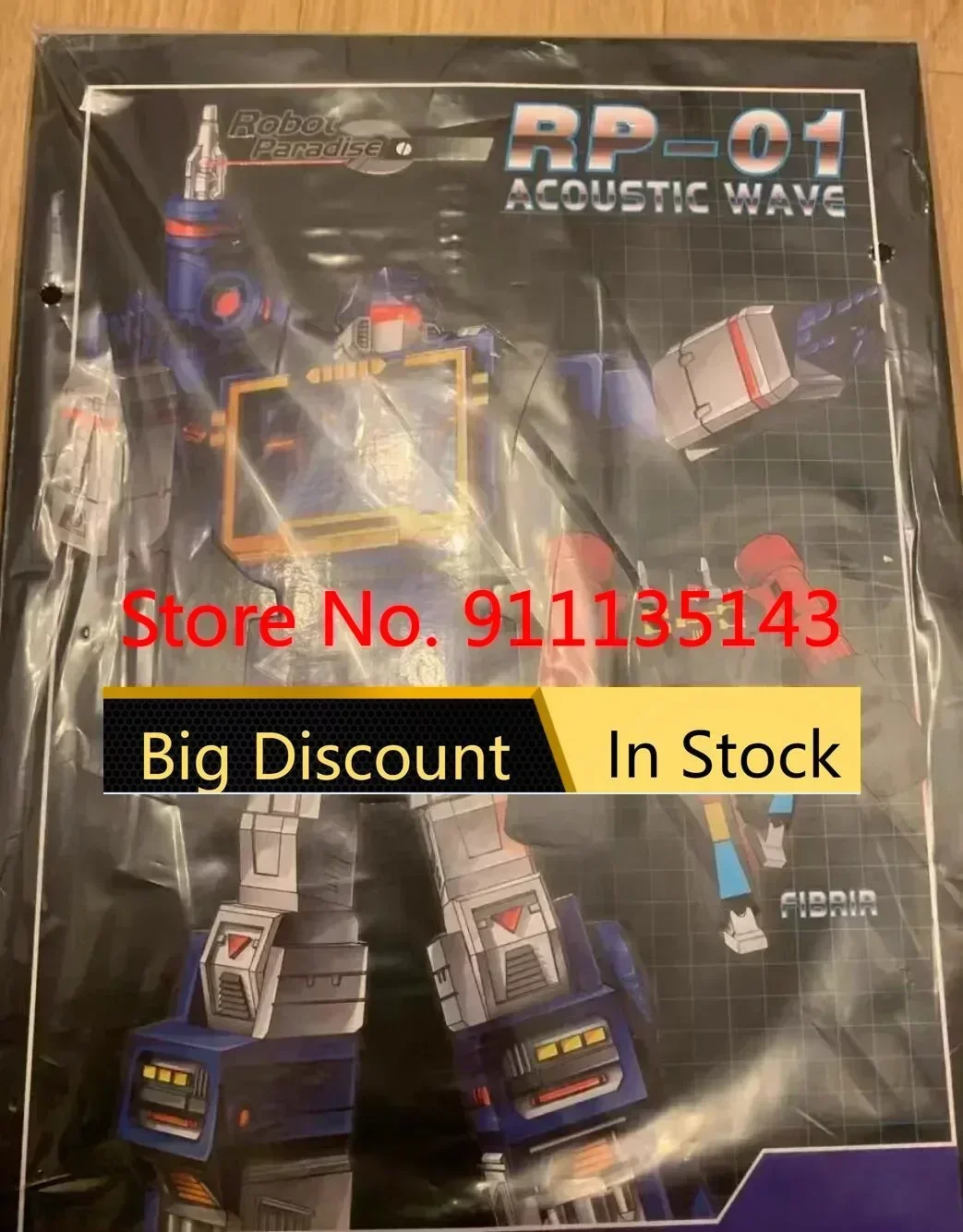 Fanstoys Ft-02 Nastro Sonic Rp-01 Troop Soundwave Tape In Stock