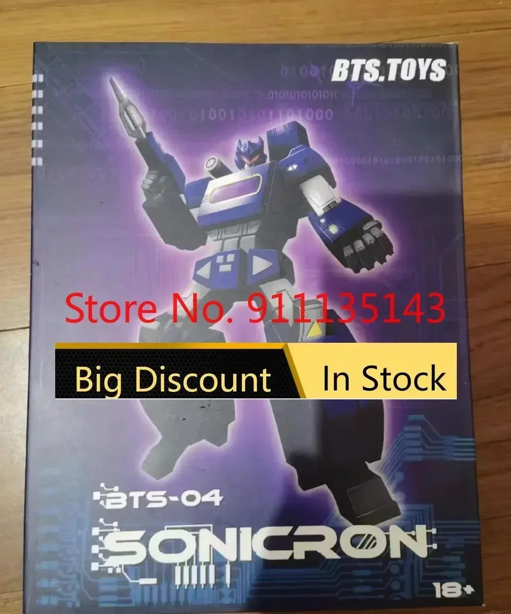 Bts-04 Sonicron Soundwave In Stock