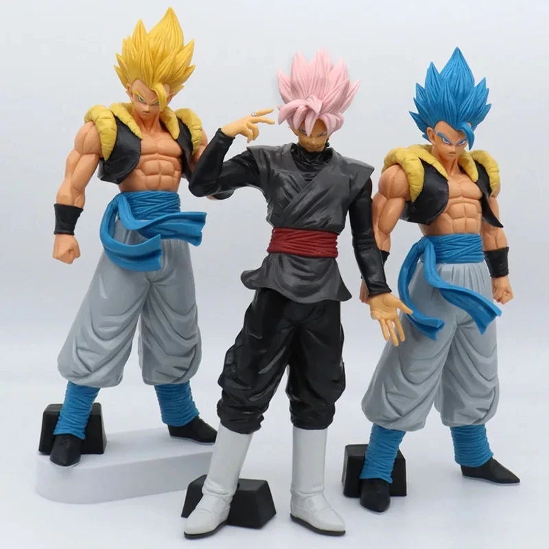 31Cm Animedragon Ball Z Action Figure Super Blue Gogeta Grandista Saiyan Figurine Pvc Goku Vegeta Goku Black Zamasu Figure Toys