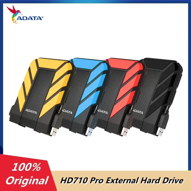 Adata Hd710 Pro 1Tb 2Tb 4Tb 5Tb Disco Rigido Portatile Usb 3.2 Gen1 Hdd Crittografato Esterno Hdd Impermeabile/Antiurto/Antipolvere