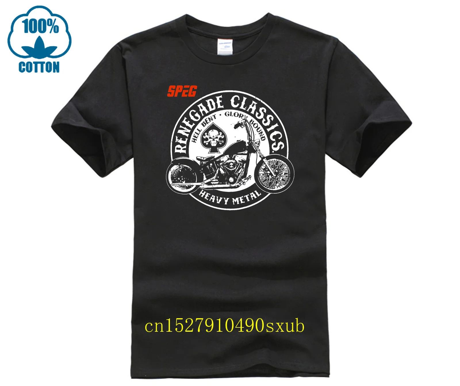 Vintage Glory Bounds Moto Usa T Shirt Heavy Metal Men T Shirt O Neck Motor Tops Manica Corta 100% Cotone Retro Tees Male